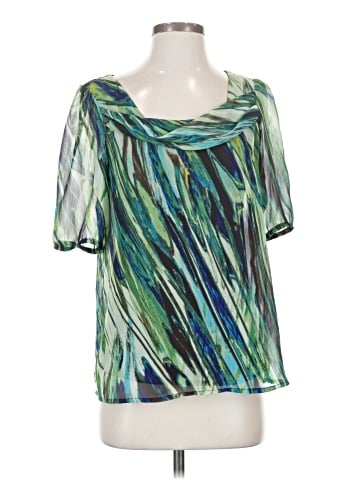 AB Studio Short Sleeve Blouse (view 1)