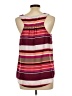Mossimo 100% Polyester Burgundy Sleeveless Top Size L - photo 2