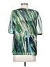 AB Studio Green Short Sleeve Blouse Size S - photo 2