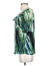 AB Studio Green Short Sleeve Blouse Size S - photo 5