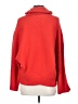Moth Red Turtleneck Sweater Size S - photo 2