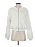 Six Crisp Days 100% Polyester Ivory Faux Fur Jacket Size XS - photo 1