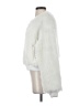 Six Crisp Days 100% Polyester Ivory Faux Fur Jacket Size XS - photo 5