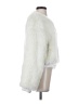 Six Crisp Days 100% Polyester Ivory Faux Fur Jacket Size XS - photo 4