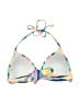 Unbranded Print Blue Swimsuit Top Size 10 - photo 2