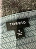 Torrid 100% Polyester Floral Gray Sleeveless Blouse Size 2X Plus (2) - photo 7