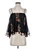 Carolina K 100% Polyester Black Sleeveless Blouse Size S - photo 1