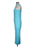 Primark Solid Blue Cocktail Dress Size S - photo 5
