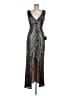 Lulus Metallic Silver Cocktail Dress Size M - photo 1