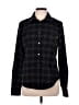 Flylow Plaid Black Long Sleeve Blouse Size L - photo 1
