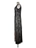 Lulus Metallic Silver Cocktail Dress Size M - photo 5