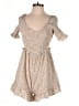 Storia 100% Polyester Tan Romper Size S - photo 1