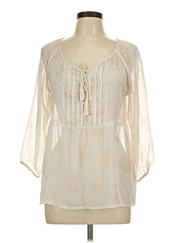 Charming Charlie 3/4 Sleeve Blouse (view 1)