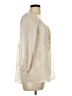 Charming Charlie 100% Polyester Ivory 3/4 Sleeve Blouse Size L - photo 4