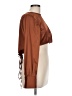 Sans Souci Brown Long Sleeve Blouse Size L - photo 4