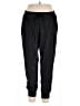Maison d' Amelie Solid Black Track Pants Size XL - photo 1