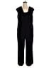 Roz & Ali Solid Black Jumpsuit Size 18 - photo 1
