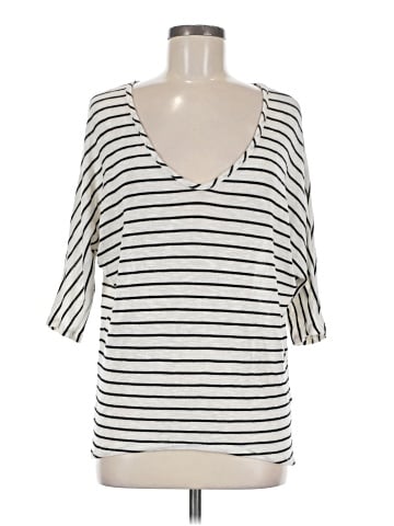 Charlotte Russe 3/4 Sleeve T-Shirt (view 1)