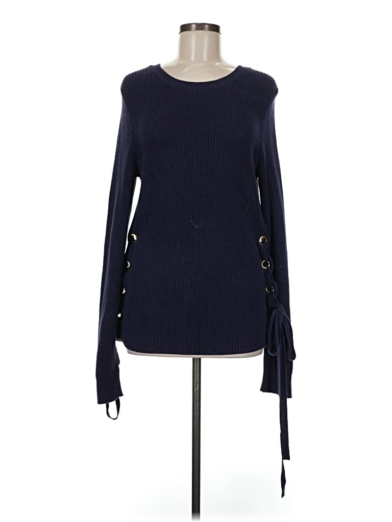 Pre-owned Michael Michael Kors Pullover Sweater In Blue