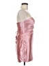 Unbranded 100% Polyester Metallic Pink Cocktail Dress Size 6 - photo 4