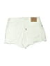 Levi's Solid Ivory White Shorts Size 29 waist - photo 2