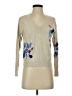 Nic + Zoe Floral Tan Pullover Sweater Size XS - photo 1