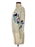 Nic + Zoe Floral Tan Pullover Sweater Size XS - photo 5