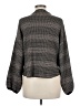 Max Studio Houndstooth Gray Long Sleeve Blouse Size M - photo 2