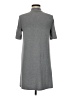 Topshop Solid Gray Casual Dress Size 6 - photo 2
