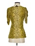 Thalia Sodi Gold Short Sleeve Top Size XS - photo 2