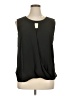41Hawthorn 100% Polyester Black Sleeveless Blouse Size XL - photo 1