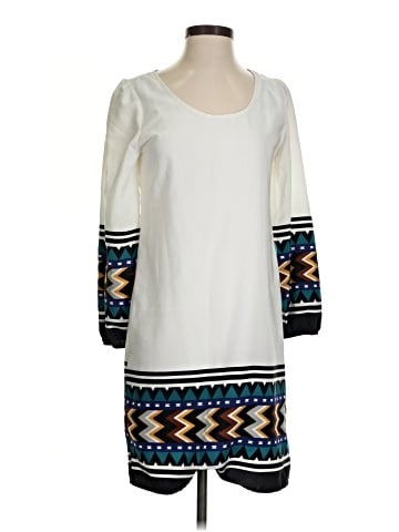 Peach Love Cream California Casual Dress (view 1)