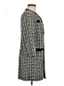 Joseph Ribkoff Houndstooth Gray Coat Size 8 - photo 4