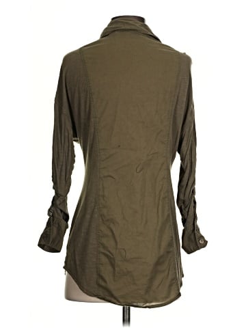 INC International Concepts 3/4 Sleeve Button-Down Shirt (view 2)