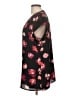 CAbi 100% Polyester Black Short Sleeve Blouse Size L - photo 5
