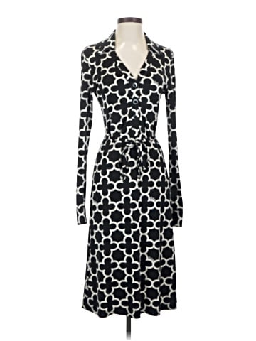 Pink Tartan Casual Dress (view 1)