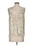 The Limited 100% Polyester Ivory Sleeveless Blouse Size S - photo 2