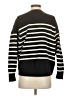 Uniqlo 100% Cotton Stripes Black Pullover Sweater Size S - photo 2