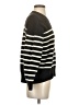 Uniqlo 100% Cotton Stripes Black Pullover Sweater Size S - photo 4