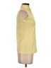 Assorted Brands 100% Cotton Yellow Sleeveless Button-Down Shirt Size S - photo 4