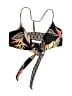 Athleta Print Black Swimsuit Top Size XS - photo 1