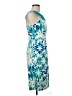 Jax Print Teal Cocktail Dress Size 6 - photo 4