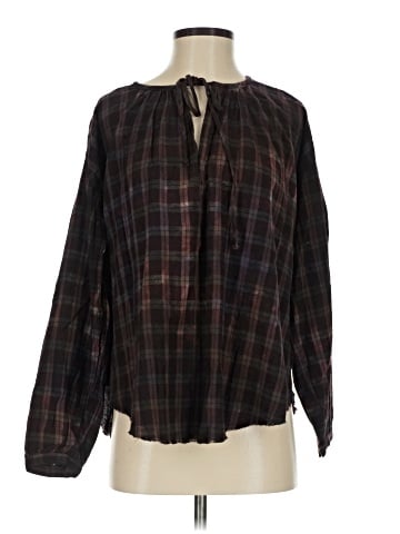 Olivaceous Long Sleeve Blouse (view 1)