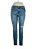Old Navy Solid Blue Jeans Size 14 (tall) - photo 1