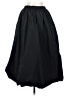 Bershka Solid Black Formal Skirt Size XS - photo 1