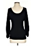 BCBGMAXAZRIA Black Long Sleeve Top Size S - photo 1