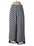 Sugar Lips Polka Dots Blue Casual Pants Size S - photo 1