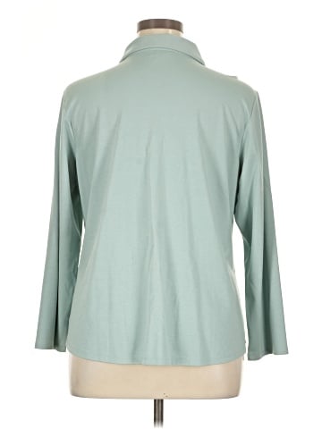 J.Jill 3/4 Sleeve Button-Down Shirt (view 2)
