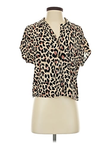 Bershka Short Sleeve Blouse (view 1)