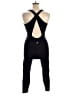 Fabletics Solid Black Jumpsuit Size XXL - photo 2
